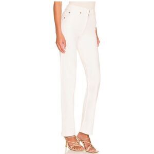 ✨NWT Re/Done Women's Straight Leg Jeans in White✨